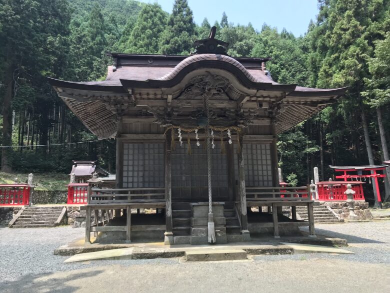 兵庫県丹波篠山市（味間奥） 二村神社へお参りしました