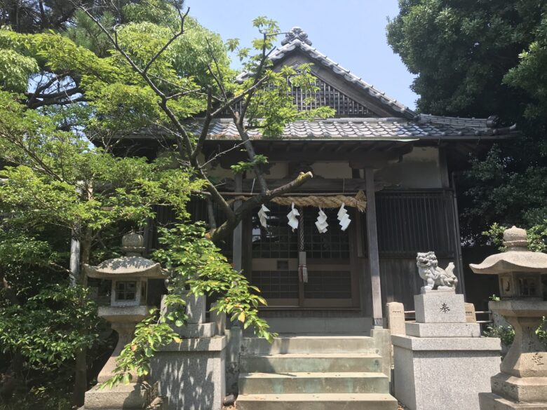 兵庫県明石市にある、熊野皇大神社へお参りしました