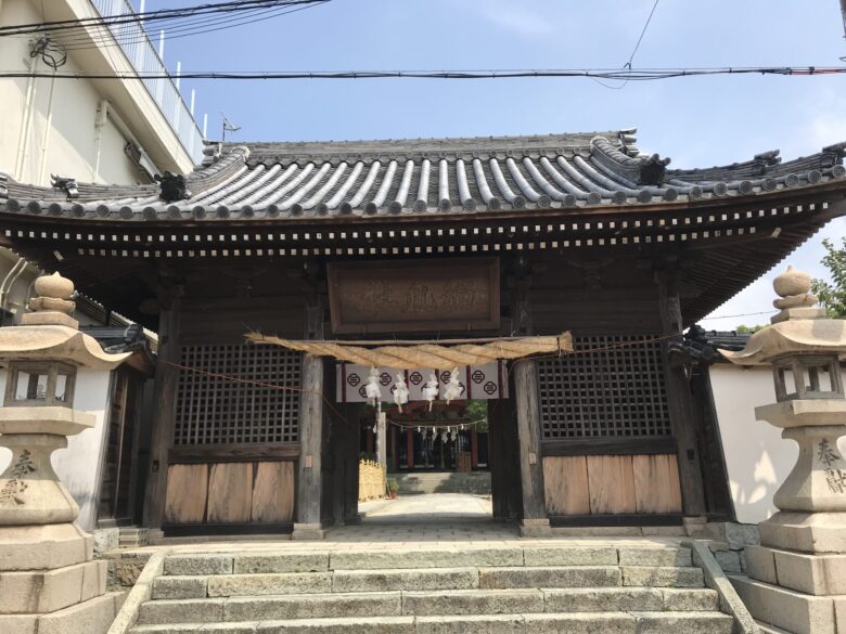 兵庫県明石市 稲爪神社へ参拝しました