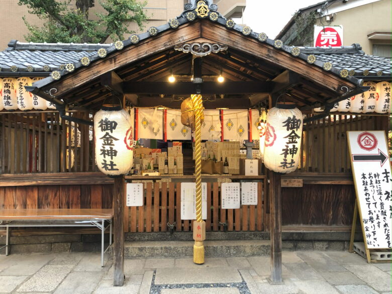 京都市 御金神社へのお参り