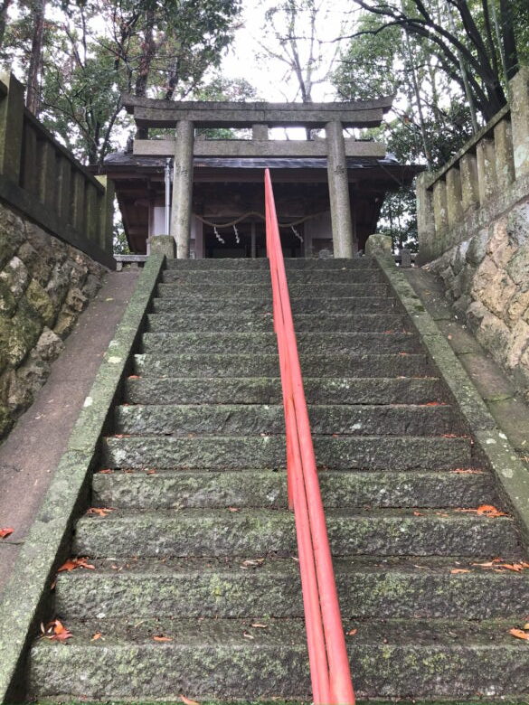 兵庫県三田市 熊野神社へお参りしました