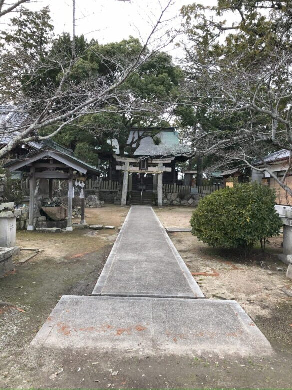 神戸市北区 宅原一之宮神社へお参りしました