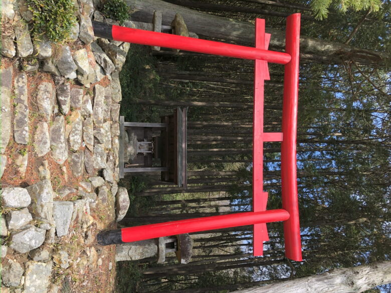 兵庫県丹波篠山市後川にある神社へお参りしました
