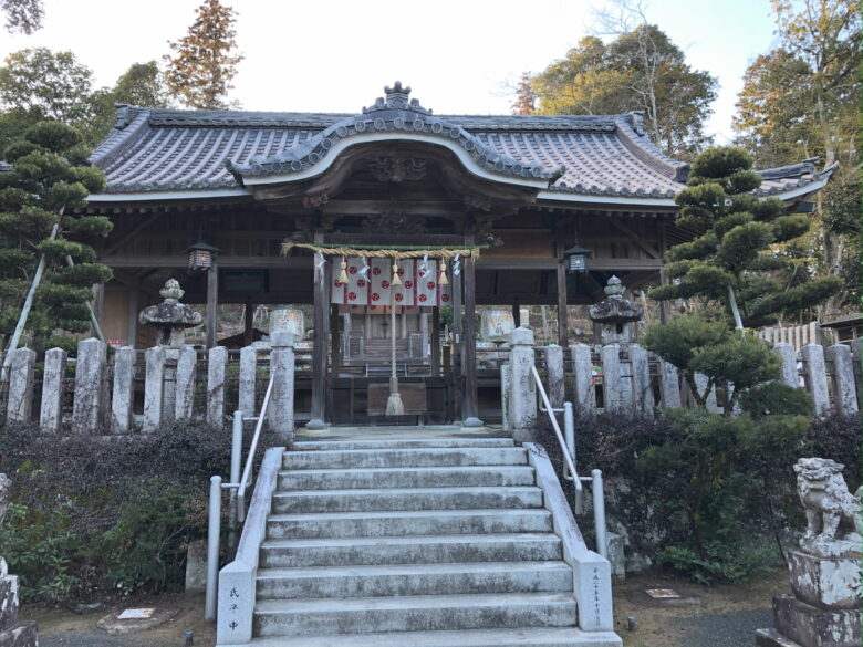 兵庫県三田市貴志 御霊神社へお参りしました