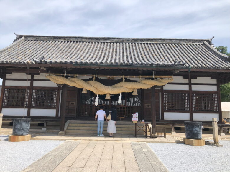 岡山県倉敷市　阿知神社